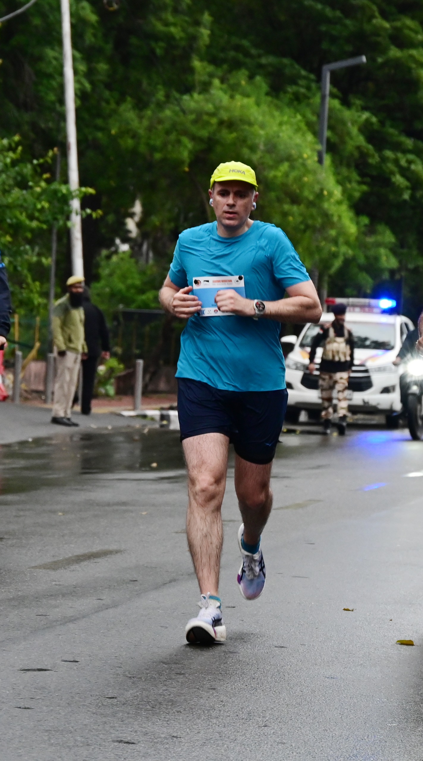 'CM Omar Abdullah Flags Off Inaugural Jammu Marathon, Leads by Example with Half Marathon Run , Thousands Brave Rain to Participate in Mega Fitness Event Promoting Healthy Lifestyle'